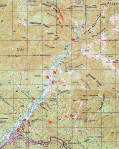 Пшадские водопады маршрут на карте